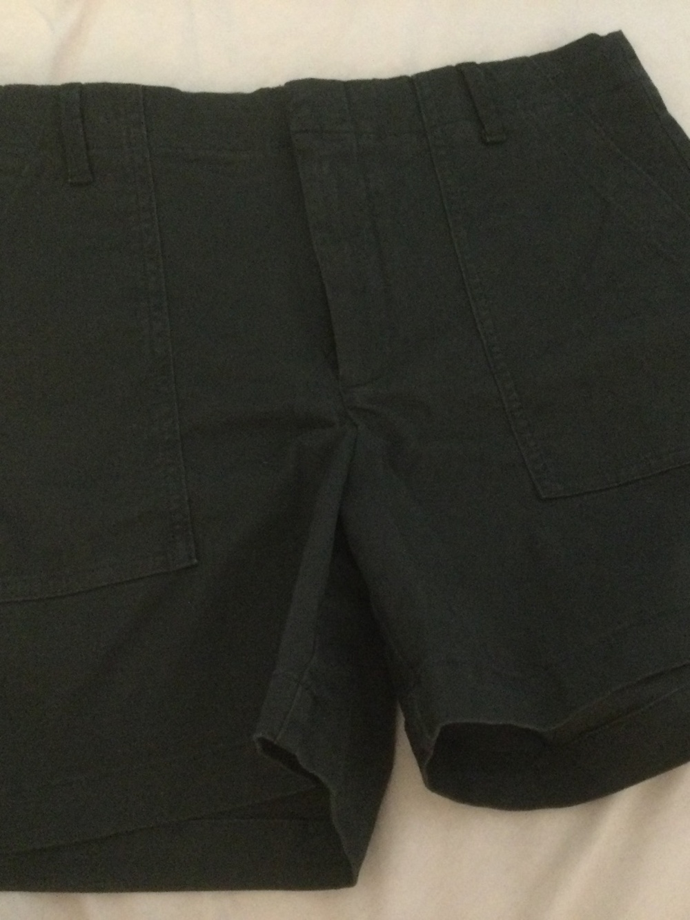 Banana republic black chino shorts 10